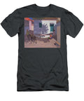 Green Door and Shadows Lesbos Andrew Macara T-Shirt