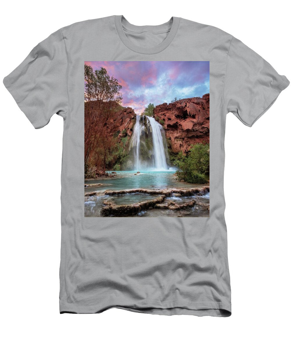 Havasu Falls with Terraces Sunrise Alex Mironyuk T-Shirt