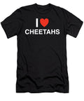 I Heart Cheetahs in White I Heart Everything T-Shirt