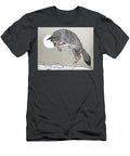 Moonlit Leaping Coyote John Williams T-Shirt
