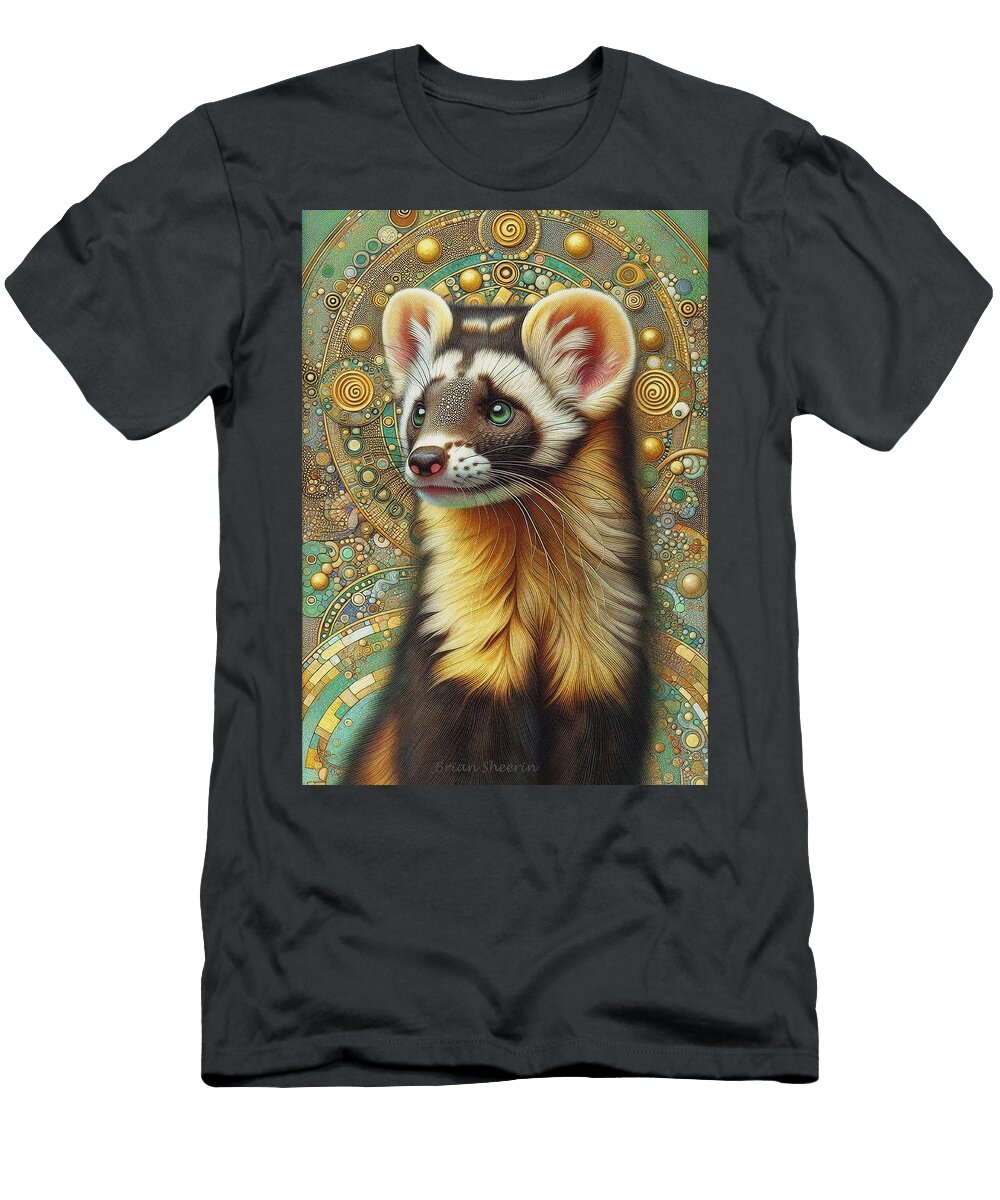 Pine Marten a Brian Sheerin T-Shirt