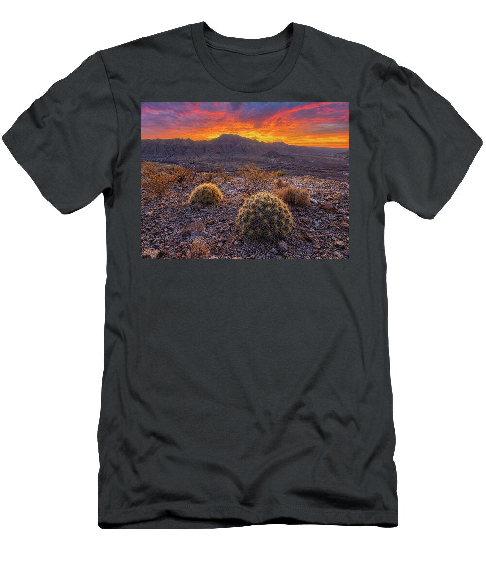 Sunrise Glory At Big Bend Ranch 2 Rob Greebon T-Shirt