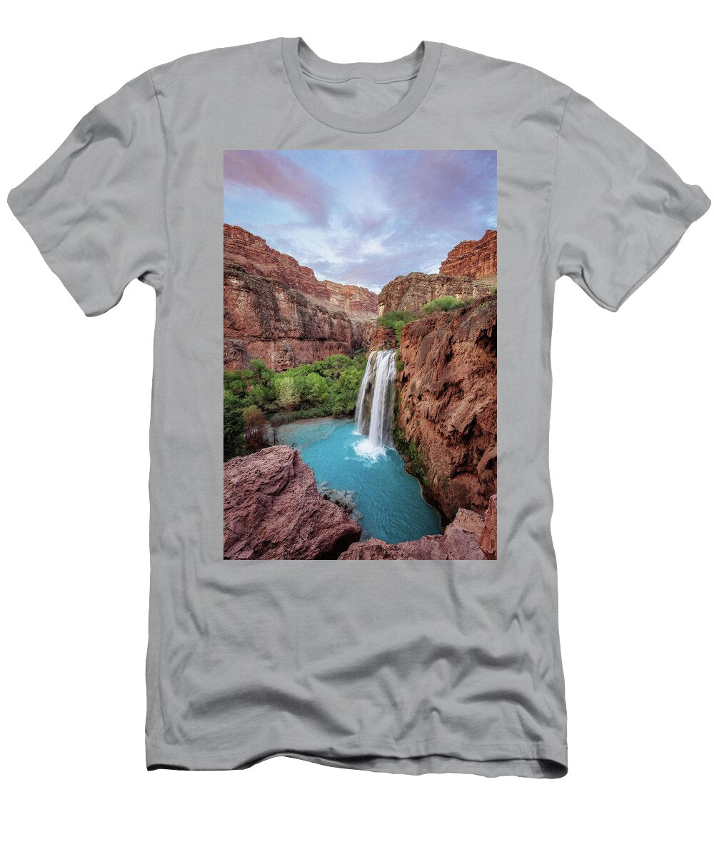 Sunset At Havasu Falls Alex Mironyuk T-Shirt
