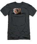 T Ferret Dad Mom Boy Girl Birthday Funny Meribe Aaziz T-Shirt